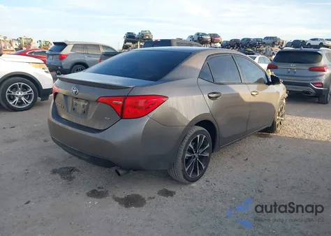 2018 Toyota Corolla Se from USA, damaged, VIN 2T1BURHE1JC036062